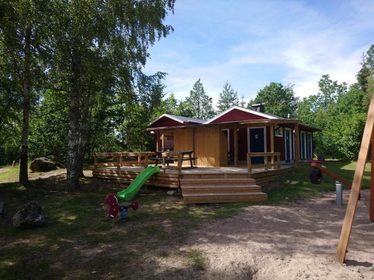 Stensjö Camping Hotell Vastra Stensjo Exteriör bild